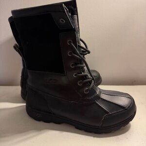 UGG fur lined snow boots